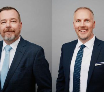 Image of two IIS team members