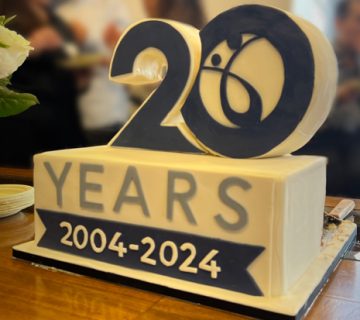 20th Anniversary cake